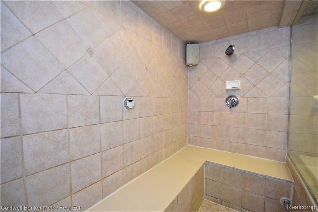 17731 Hamilton Road Highland Park, MI 48203 - Photo 48 of 68 Extra large shower equipped with stereo speakers!