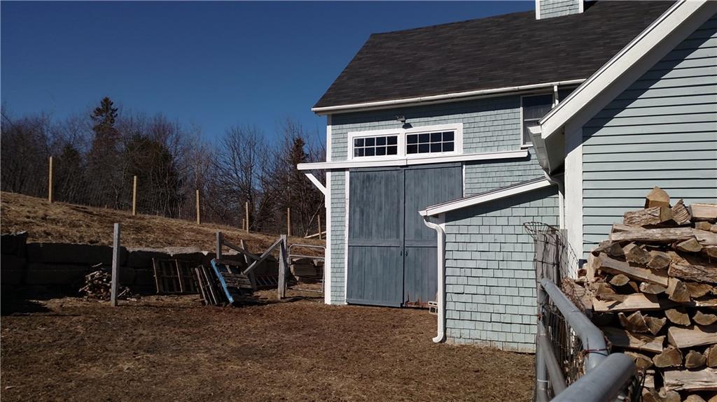 19 Wilson Hill Road Cherryfield, ME 04622 - Photo 4 of 34 The side of the main barn from the...