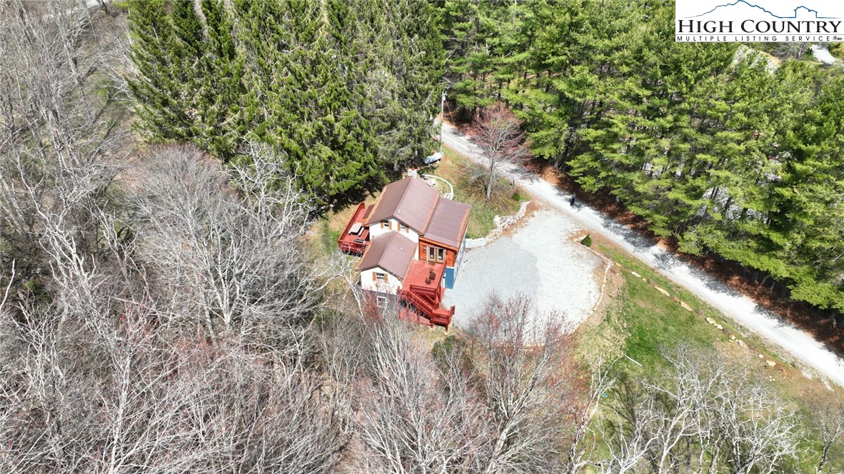 269 Willow Mountain Drive Vilas, NC 28692 - Photo 4 of 37 a view of a yard with plants