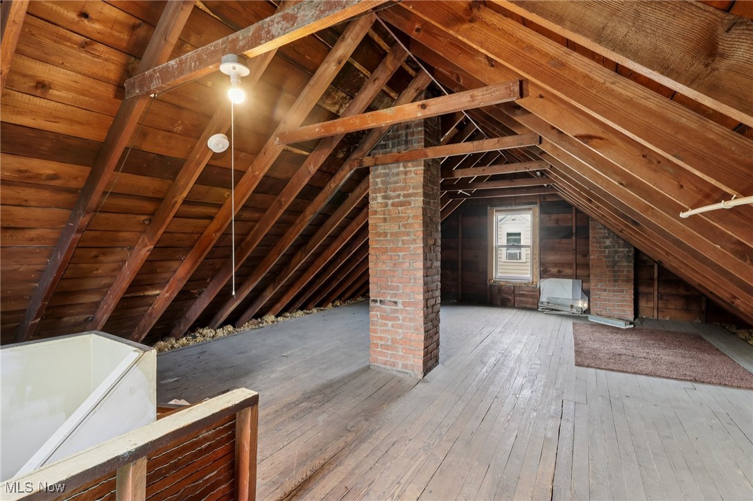 2482 Princeton Road Cleveland, OH 44118 - Photo 26 of 32 Unfinished attic featuring an upstairs landing