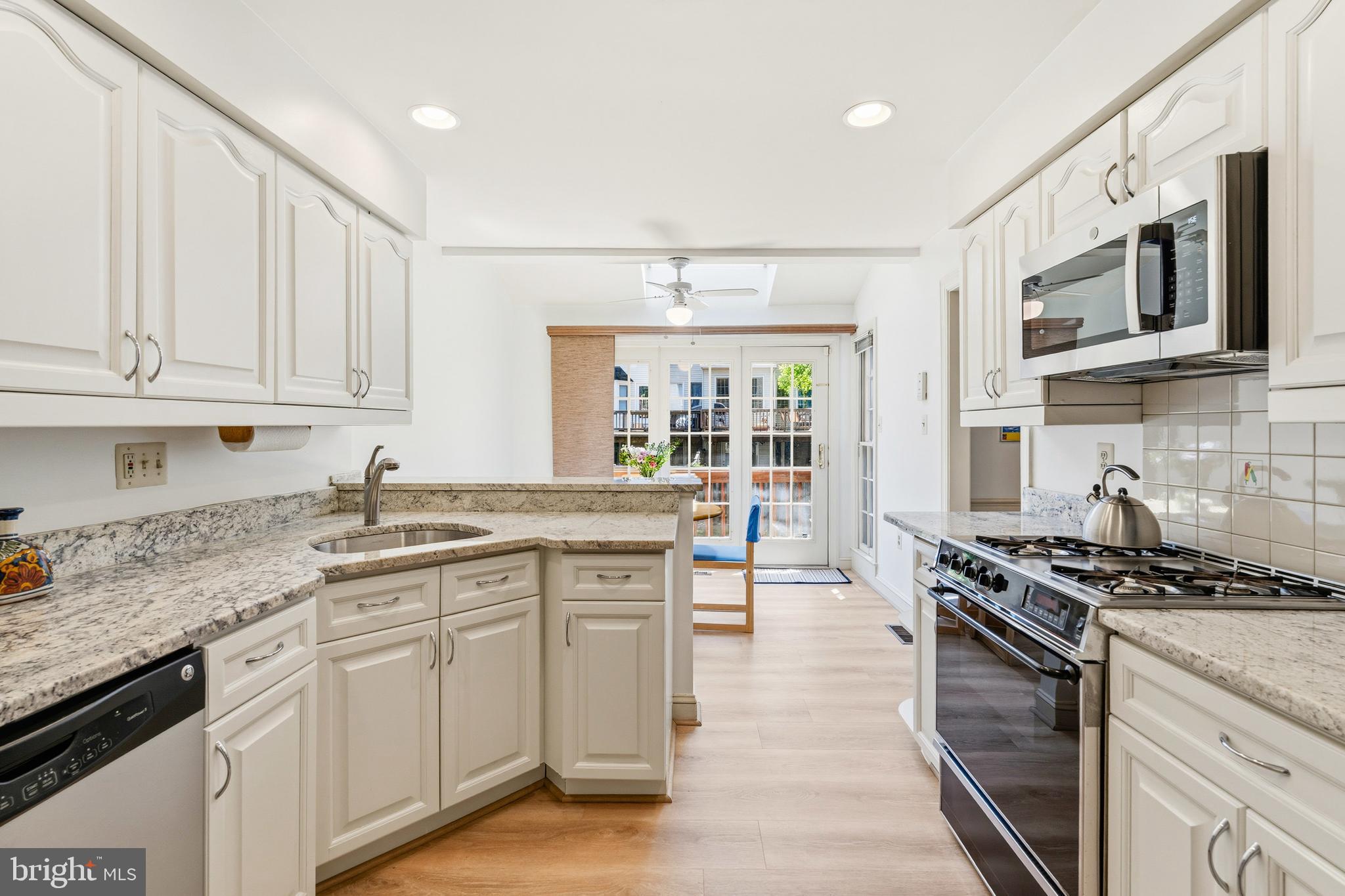 6518 Milva Lane Springfield, VA 22150 - Photo 15 of 55 Updated kitchen featuring granite countertops