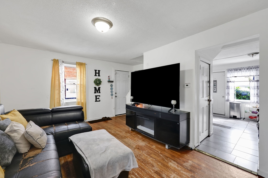 7 Kelly Place Springfield, MA 01104 - Photo 8 of 38 a living room with furniture and a flat screen tv