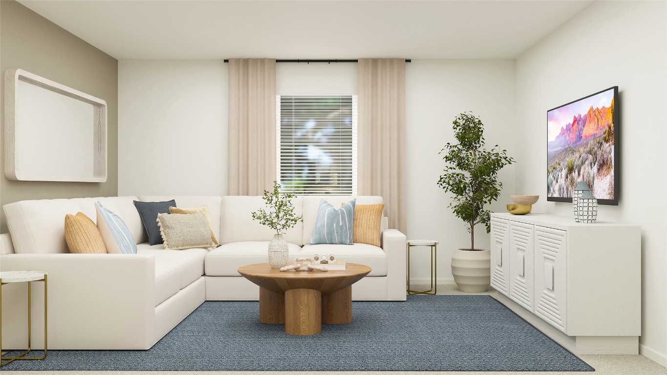 431 Silvercloud Drive Lockhart, TX 78644 - Photo 26 of 39 a living room with furniture and a large window