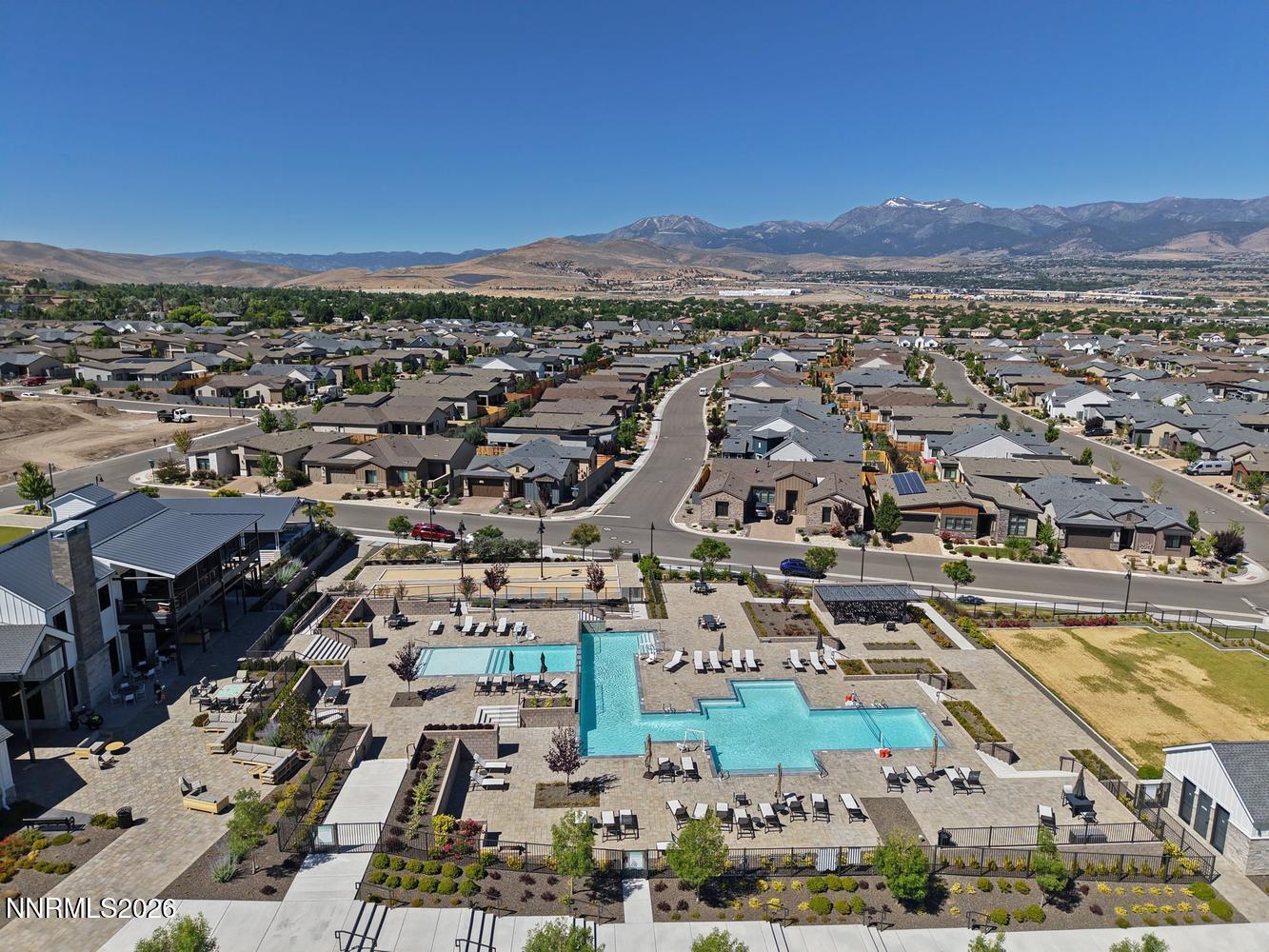 2332 Hammer Falls Drive Reno, NV 89521 - Photo 53 of 57 an aerial view of residential building and lake
