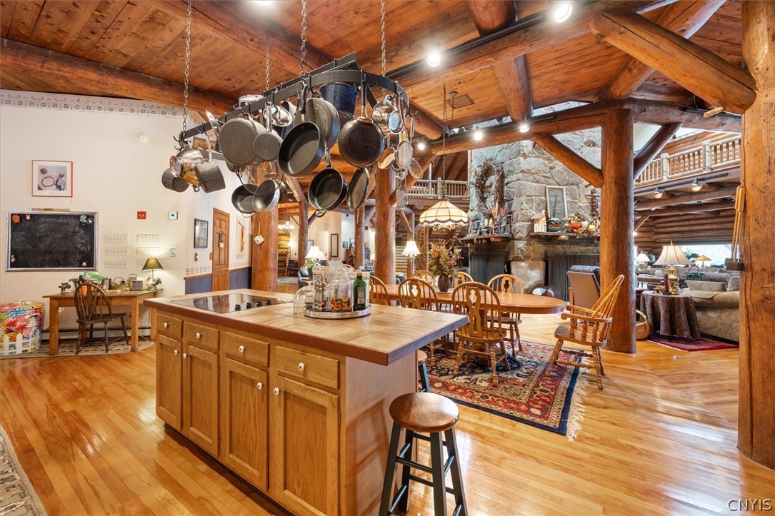 656 Hollywood Road, Unit 15 Webb, NY 13420 - Photo 8 of 50 Kitchen Island with bar seating