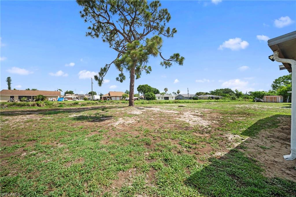 7289 Barragan Road Fort Myers, FL 33967 - Photo 18 of 18 Expansive parcel featuring a mature pine tree and scattered green vegetation