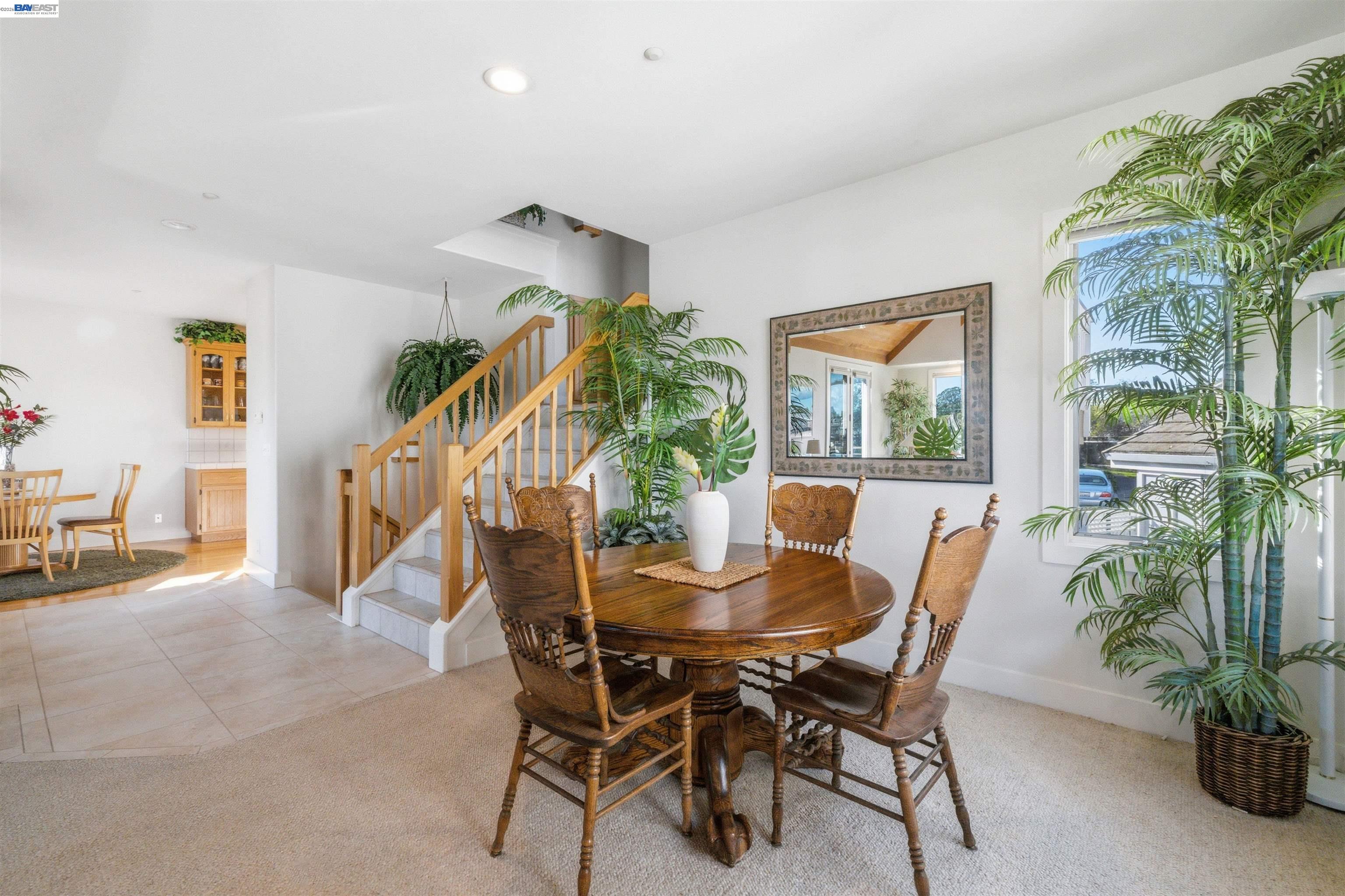 126 Frederick Street Santa Cruz, CA 95062 - Photo 12 of 60 a view of a dining room with furniture window and outside view