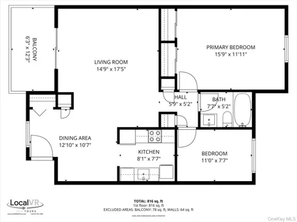 $399,999 | 65 Richmond Boulevard, Unit 1B, Ronkonkoma, NY 11779