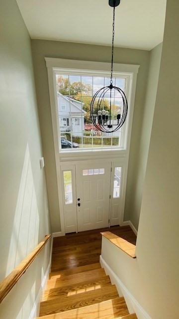 2 Touraine Street Worcester, MA 01604 - Photo 14 of 34 a room with window and stairs