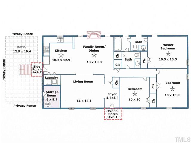 308 Sawmill Road Raleigh, NC 27615 - Photo 6 of 15 unknown