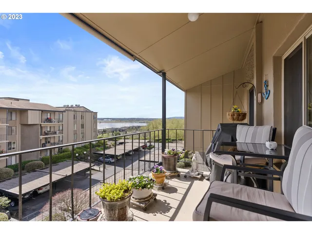 a view of balcony and patio