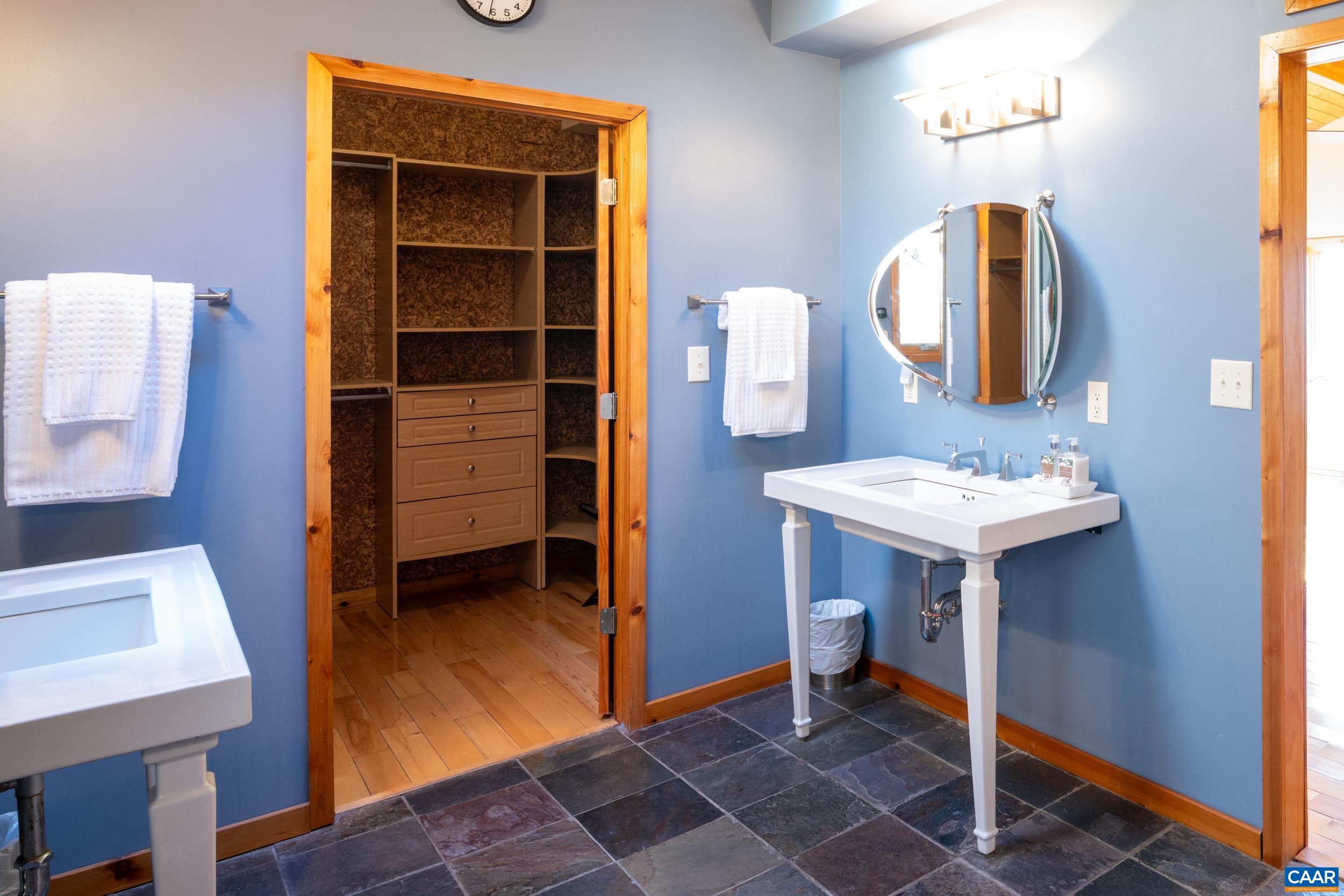 6696 Highlander Way Crozet, VA 22932 - Photo 40 of 71 a bathroom with a sink a light fixture and a mirror