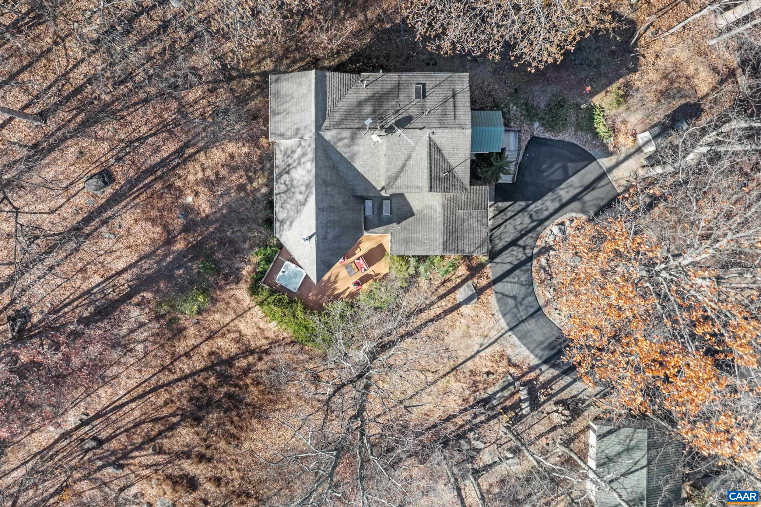 6696 Highlander Way Crozet, VA 22932 - Photo 66 of 71 a view of a house with a forest