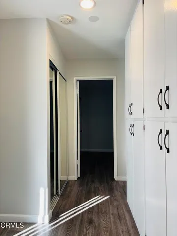 a view of a walk in closet