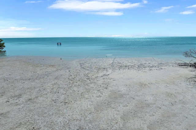 a view of an ocean beach