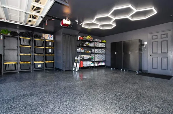 a view of a storage & utility room