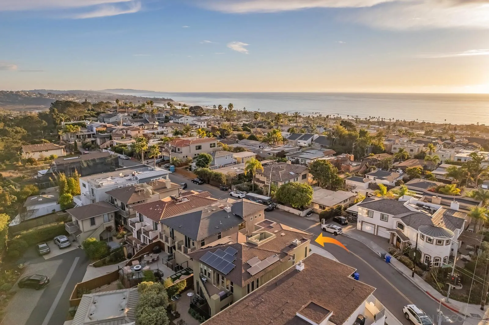 2009 MacKinnon Avenue Cardiff, CA 92007 - Photo 45 of 54 an aerial view of a city with lots of residential buildings
