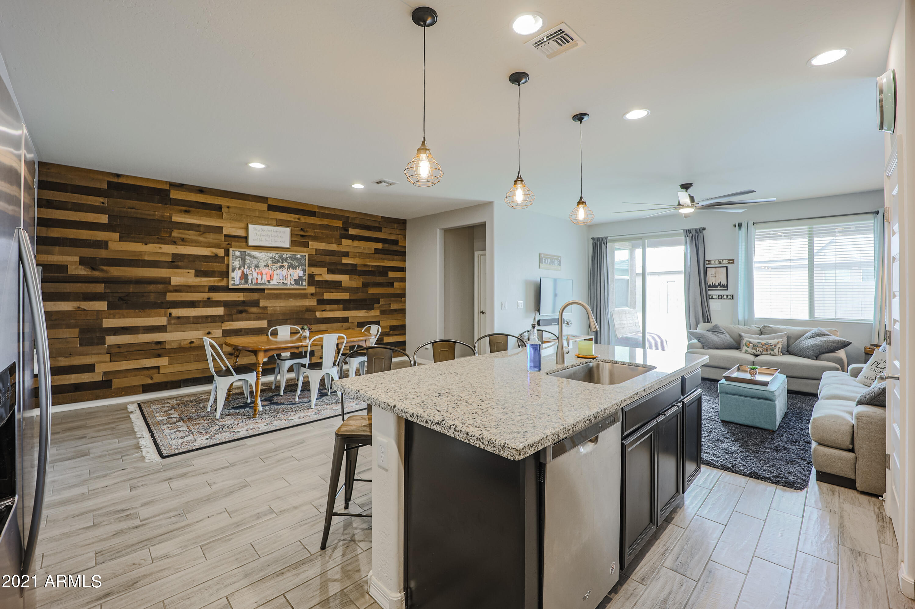 17732 West Sandy Road Goodyear, AZ 85338 - Photo 14 of 41 Kitchen overlooks Great Room