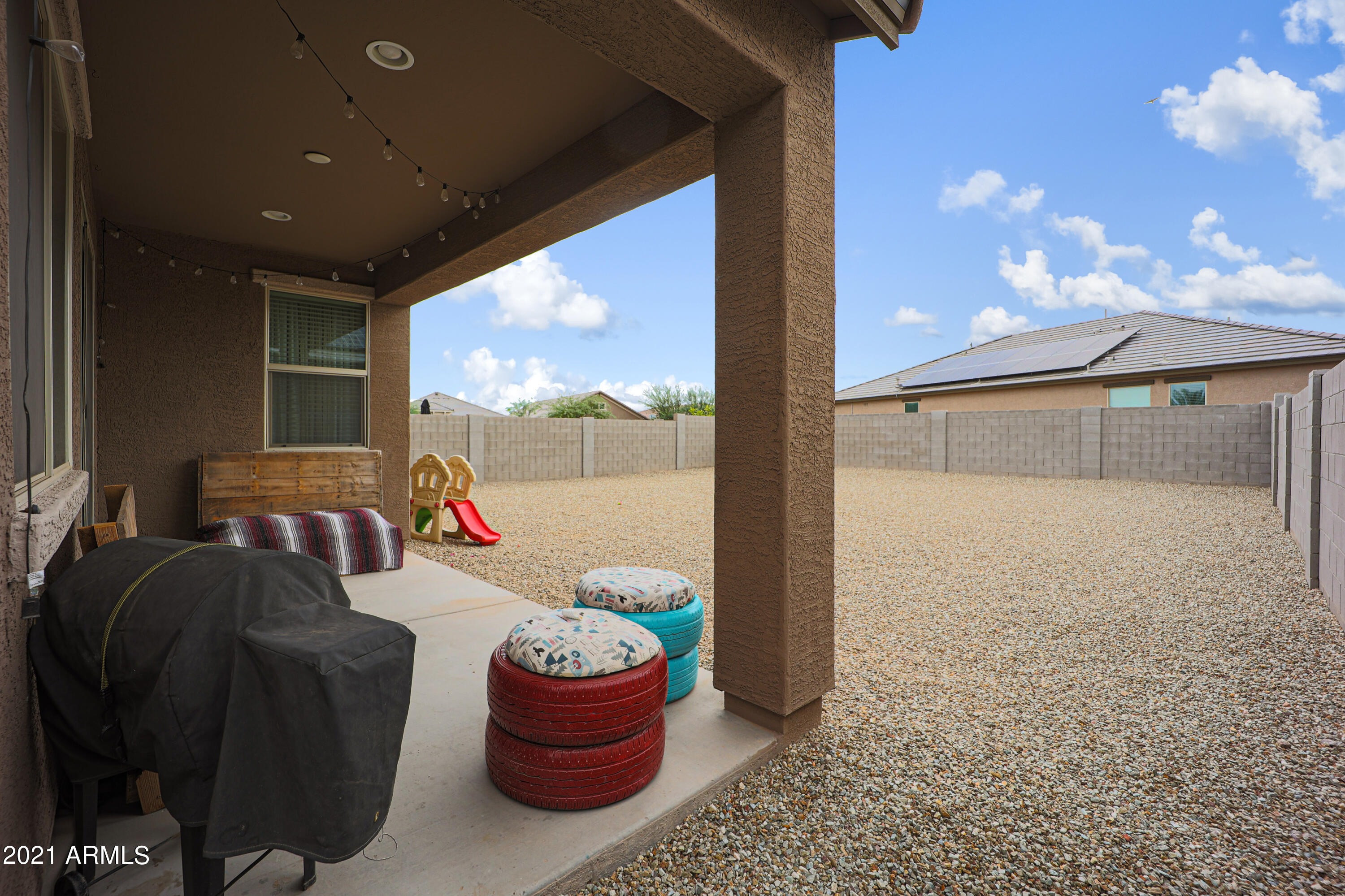 17732 West Sandy Road Goodyear, AZ 85338 - Photo 34 of 41 Covered Back Patio