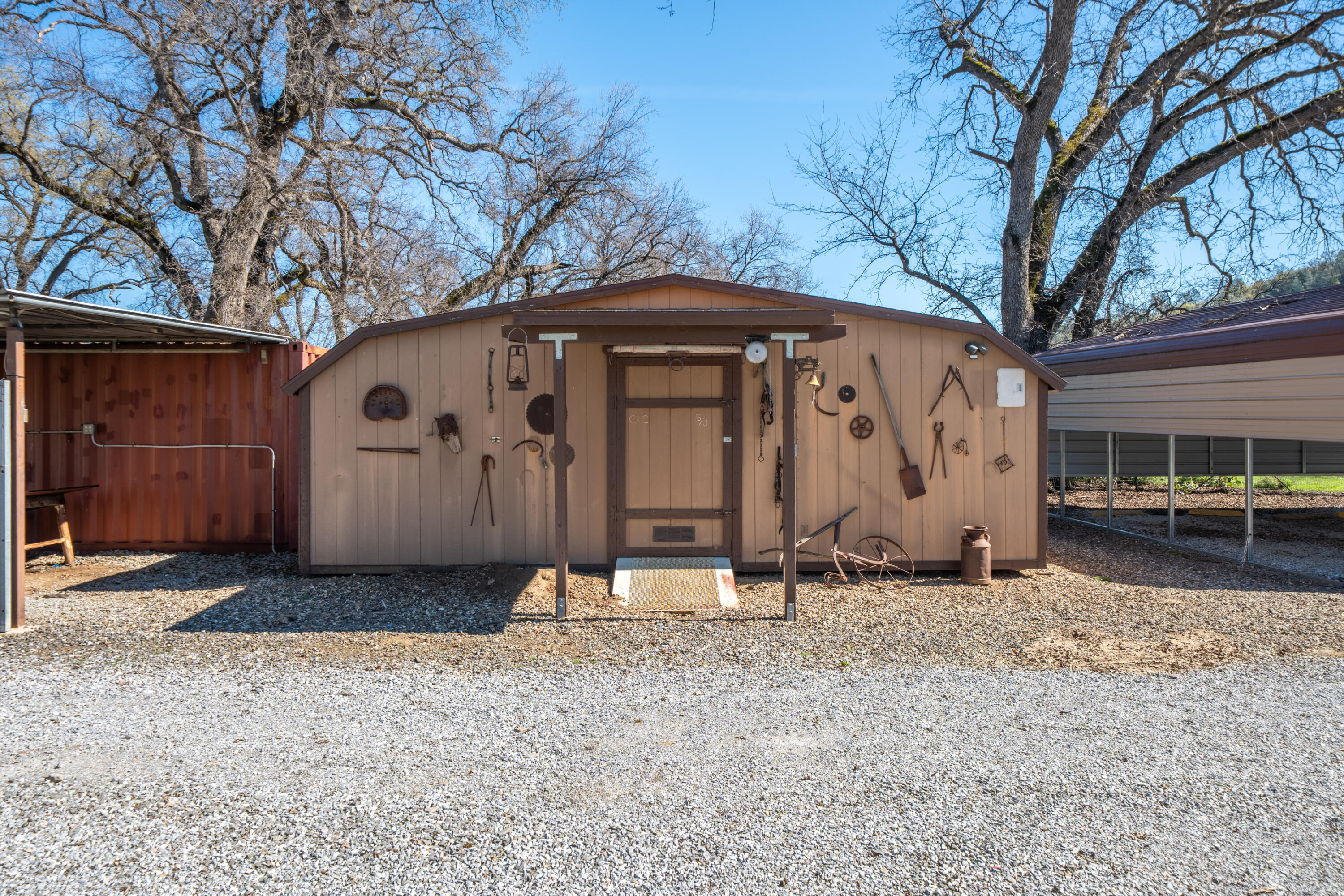 11875 Oak Run Road Oak Run, CA 96069 - Photo 65 of 127 a front view of a house with parking area