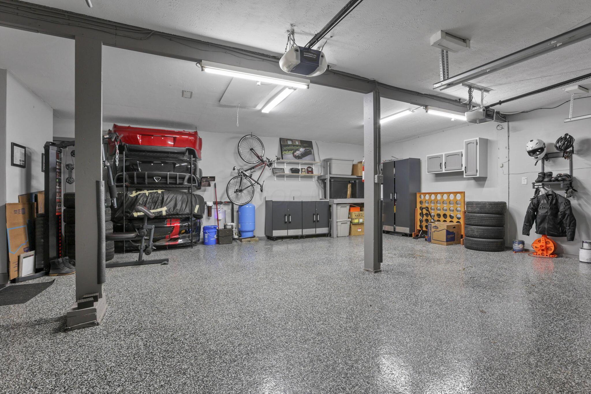 13441 Graham Road Southwest Pataskala, OH 43062 - Photo 30 of 50 Oversize 2 car garage w/epoxy flooring