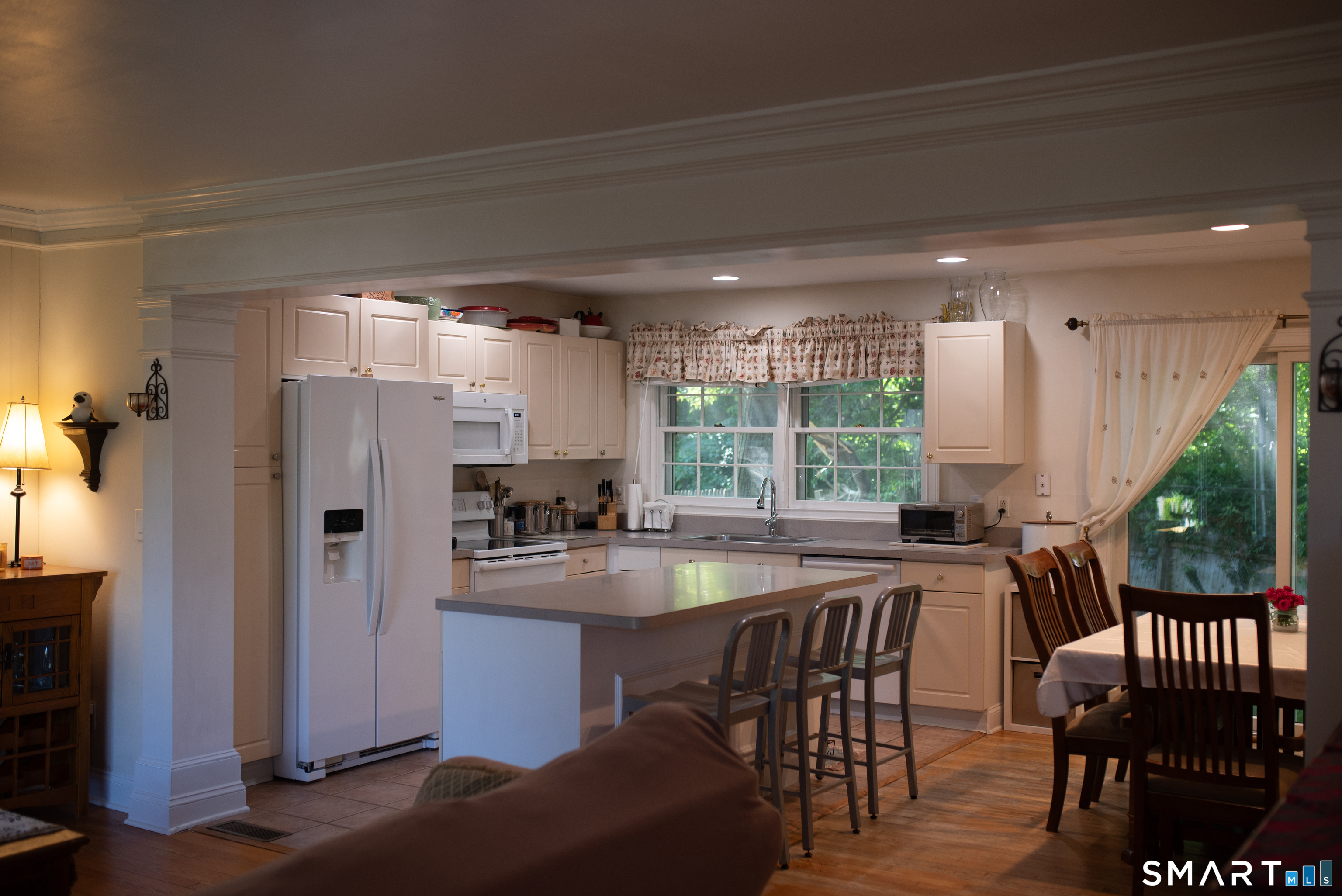 781 Tunxis Hill Road Fairfield, CT 06825 - Photo 6 of 20 View of Kitchen from Living Room