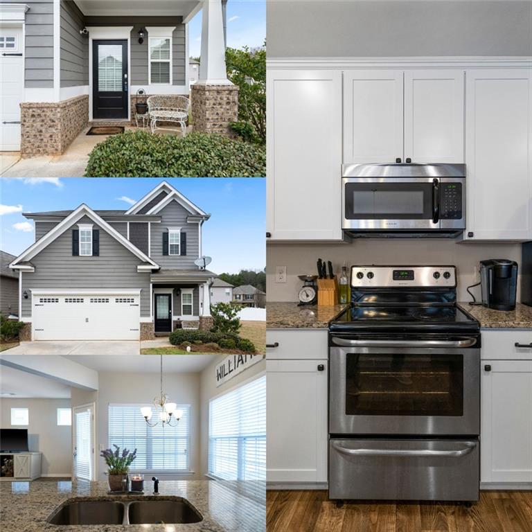 18 Samuel Way Cartersville, GA 30121 - Photo 1 of 1 a kitchen with stainless steel appliances granite countertop a stove and a sink