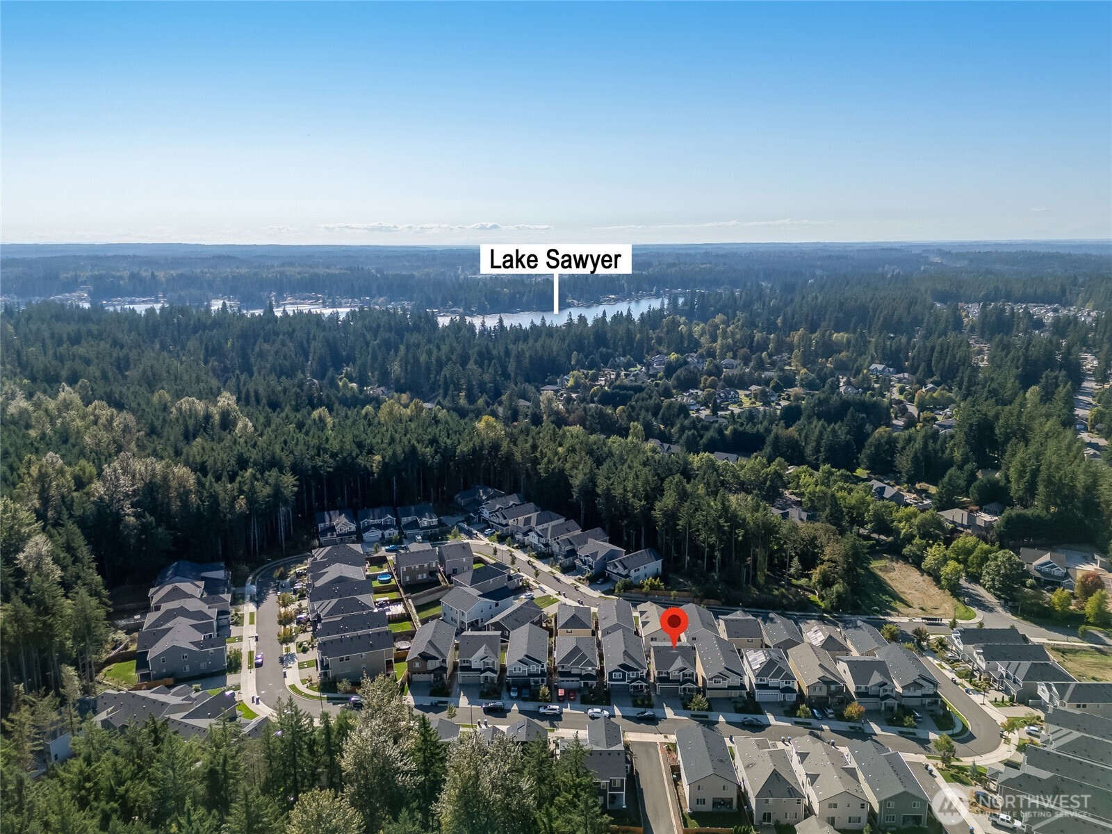 28931 239th Avenue Southeast Maple Valley, WA 98010 - Photo 33 of 37 an aerial view of multiple house