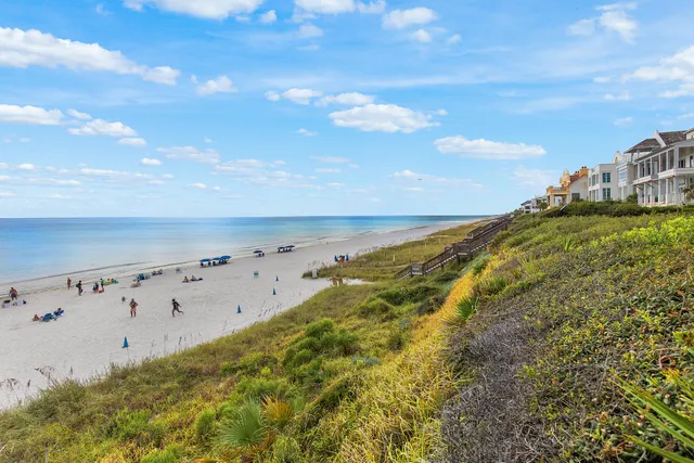 a view of beach and ocean
