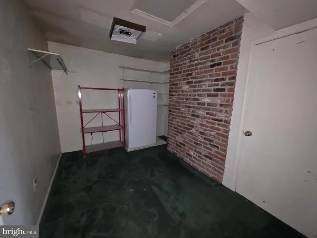 a view of empty room