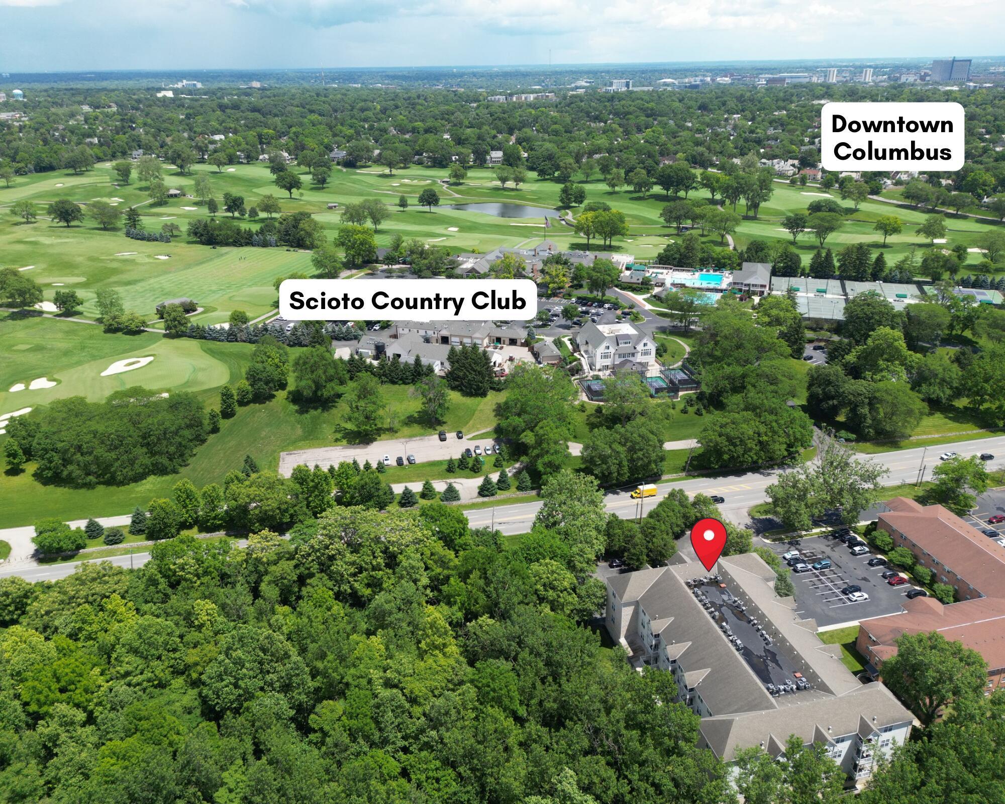 2245 Riverside Drive, Unit 203 Columbus, OH 43221 - Photo 30 of 35 Drone 2