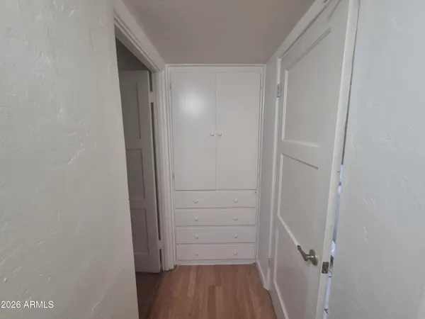 a view of walk in closet