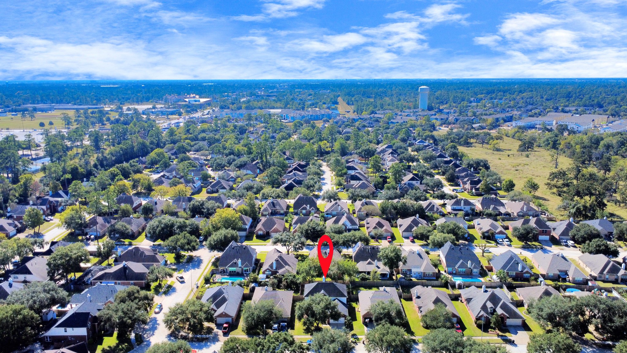 13635 Treebank Lane Houston, TX 77070 - Photo 34 of 37 a view of city and ocean