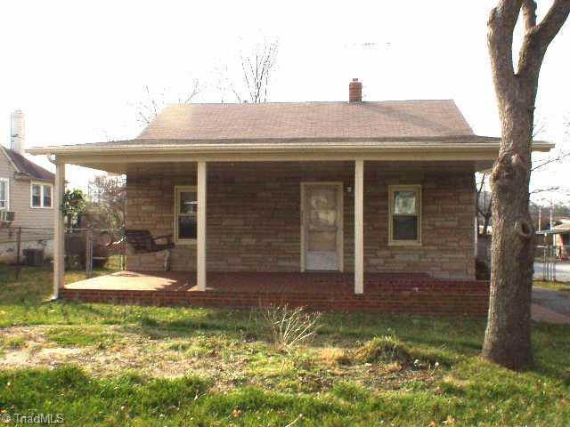 2112 Baltimore Street High Point, NC 27263 - Photo 1 of 8 Exterior Front. Front of this home offers a large Brick Porch with a HandiCap Ramp...Large enough for the Porch Swing And Or Rockers!!!