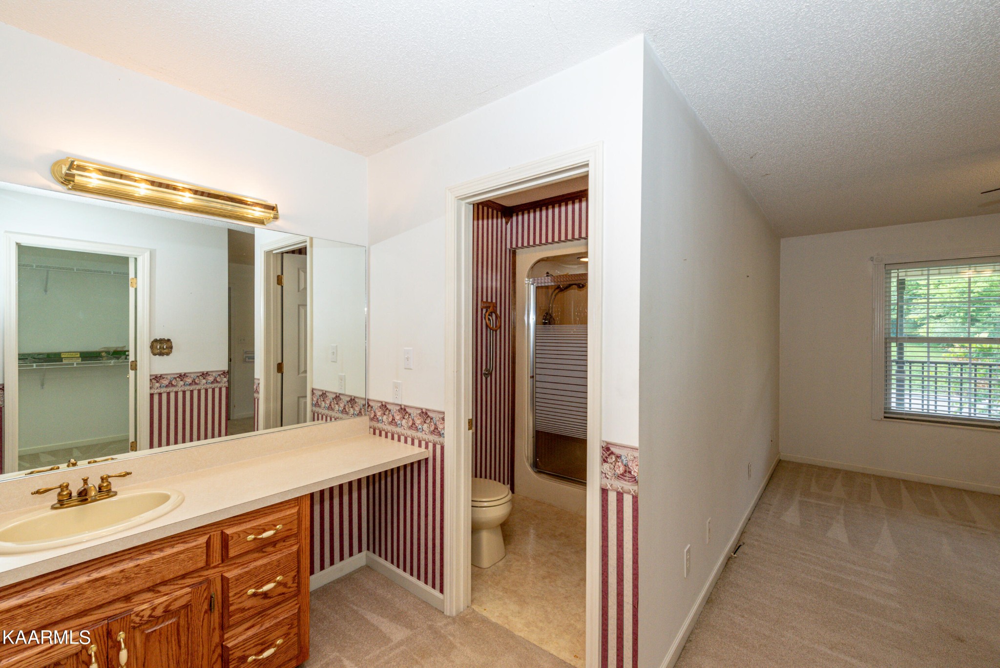 1613 Sevierville Road Maryville, TN 37804 - Photo 29 of 50 a bathroom with a sink a mirror and a toilet