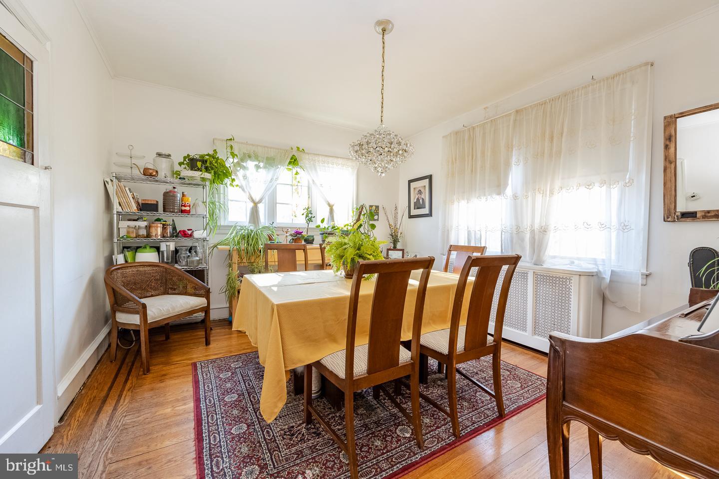 107 Crestview Road Upper Darby, PA 19082 - Photo 4 of 21 a view of a dining room with furniture window and outside view
