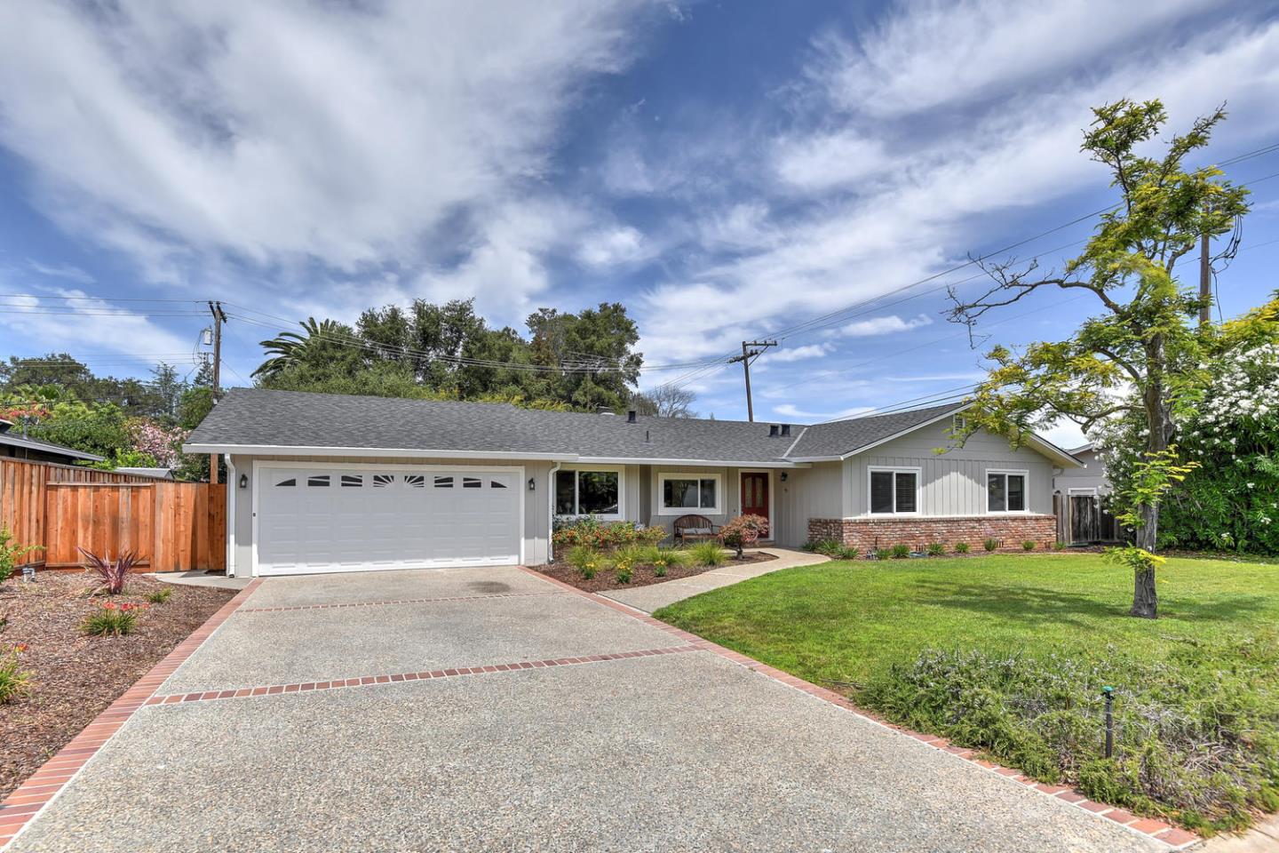 45 Stuart Court Los Altos, CA 94022 - Photo 3 of 10 a view of house with yard and green space