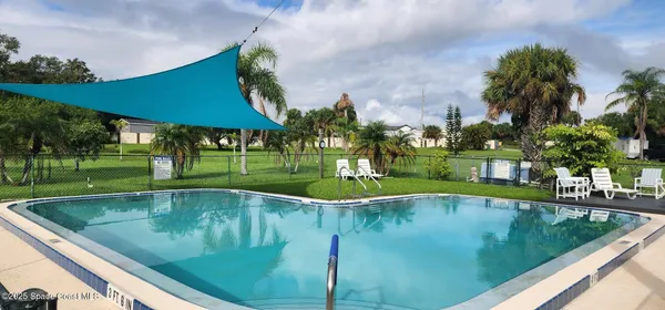 a view of a swimming pool