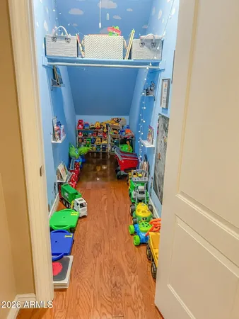 a room with storage and utility