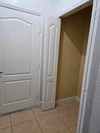 a view of front door