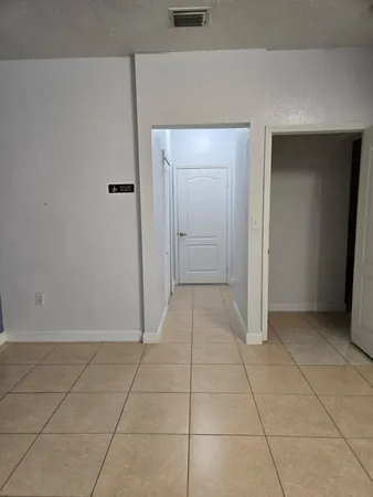 a view of a livingroom with an empty space