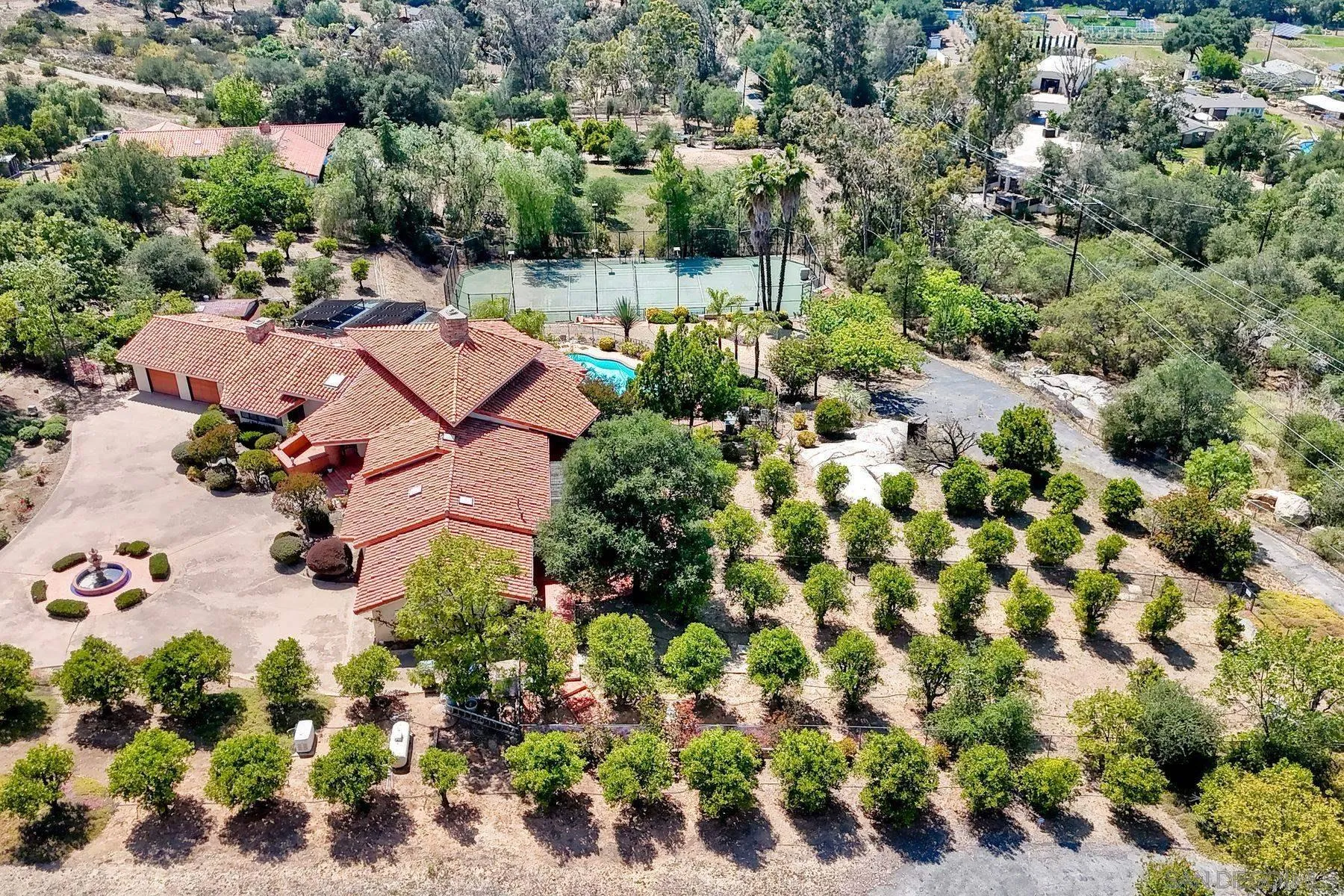 30458 Cool Valley Highlands Road Valley Center, CA 92082 - Photo 5 of 47 an aerial view of a