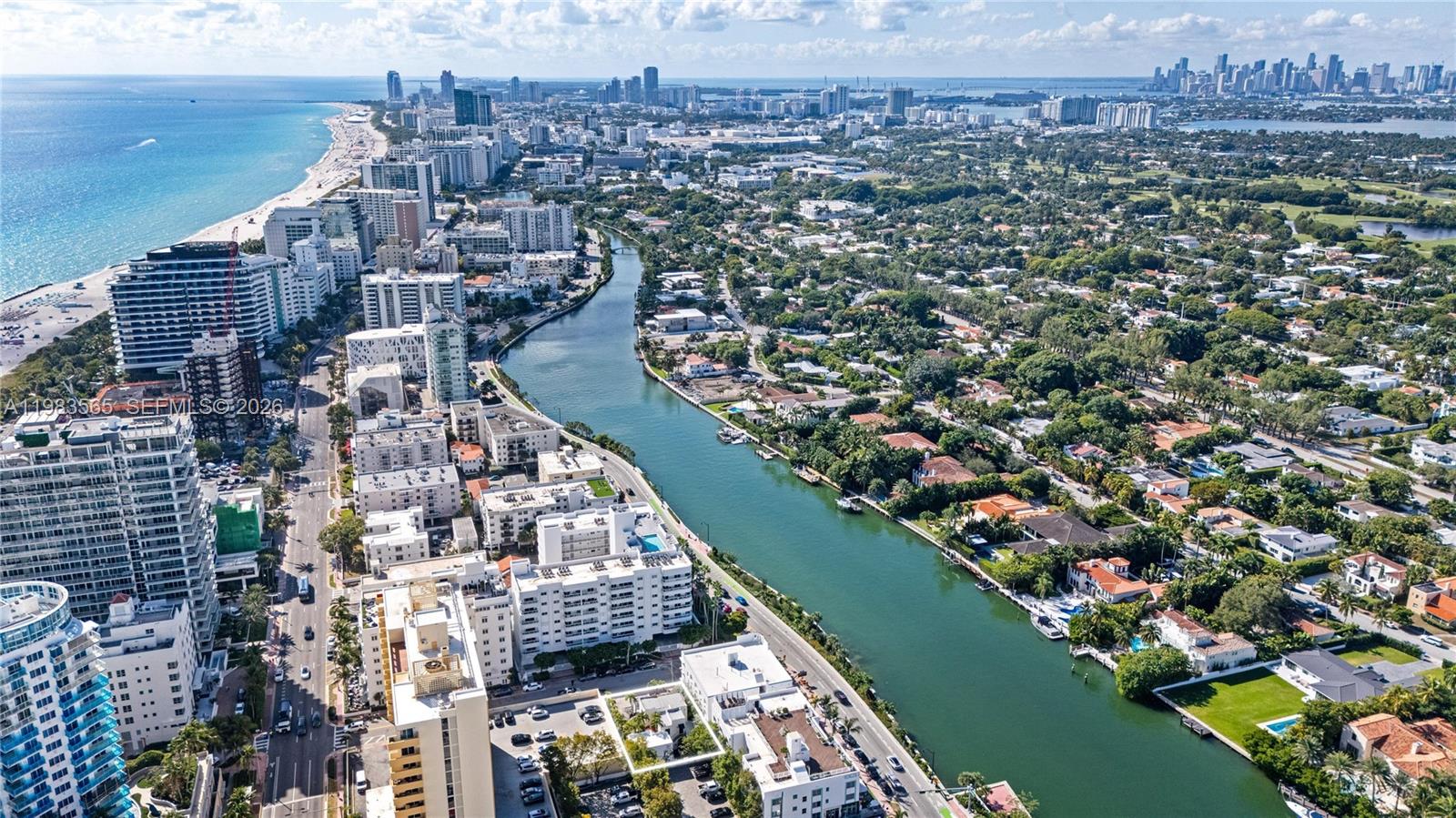 237 38th Street, Unit 4 Miami Beach, FL 33140 - Photo 27 of 28 a view of a city with tall buildings