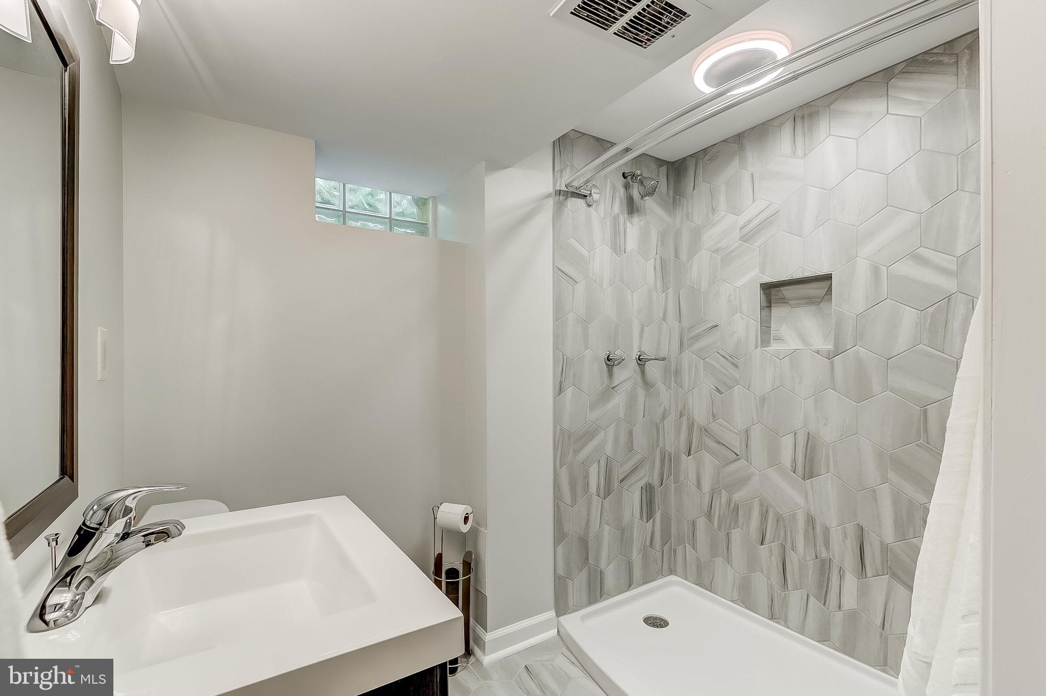 5707 Ridgedale Road Baltimore, MD 21209 - Photo 38 of 56 New Full Bathroom in Lower Level