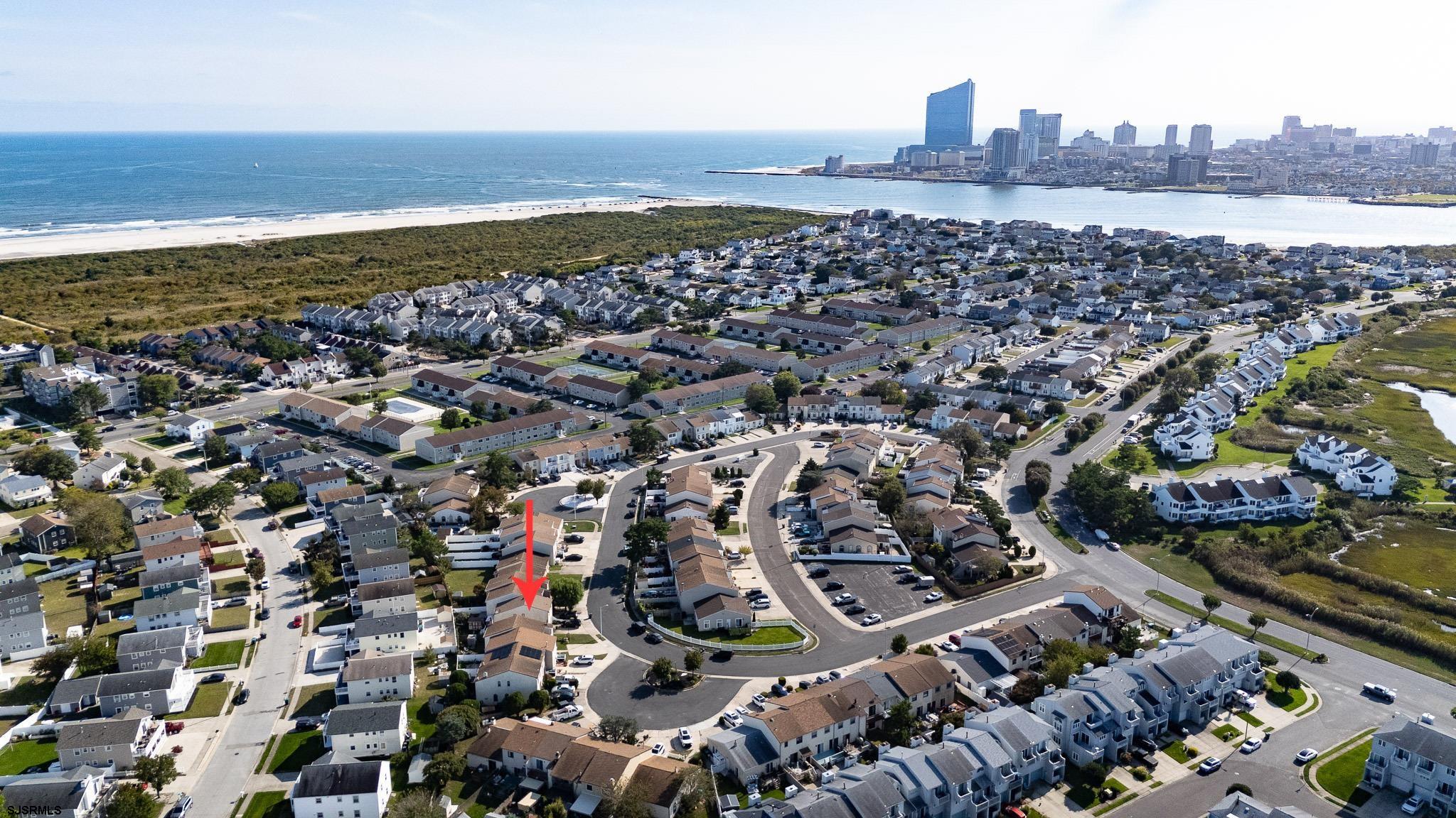 72 Delmar Drive Brigantine, NJ 08203 - Photo 24 of 29 an aerial view of residential building and ocean