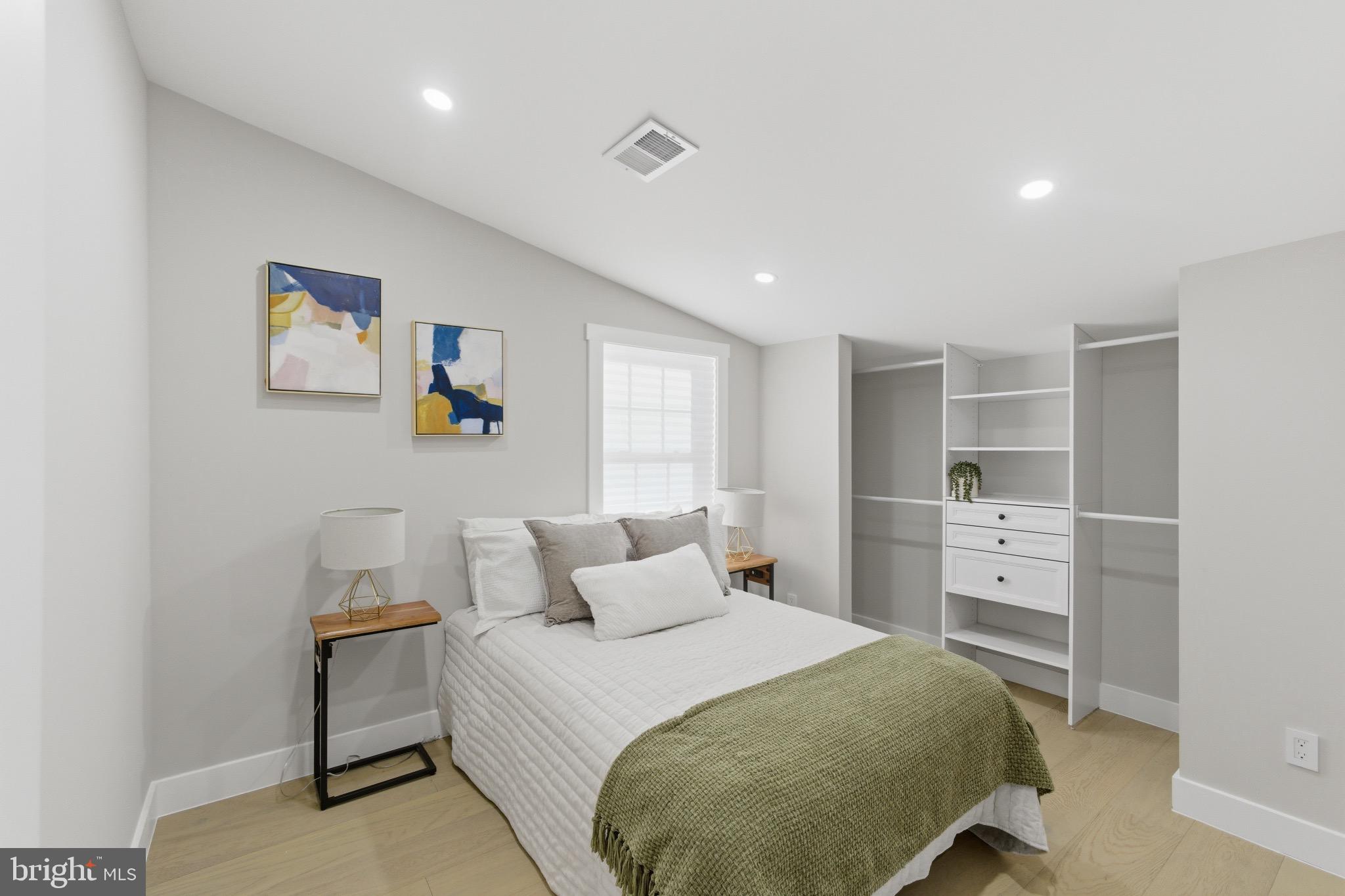 5218 Nick Road Shady Side, MD 20764 - Photo 16 of 24 a bedroom with a bed and a view of kitchen