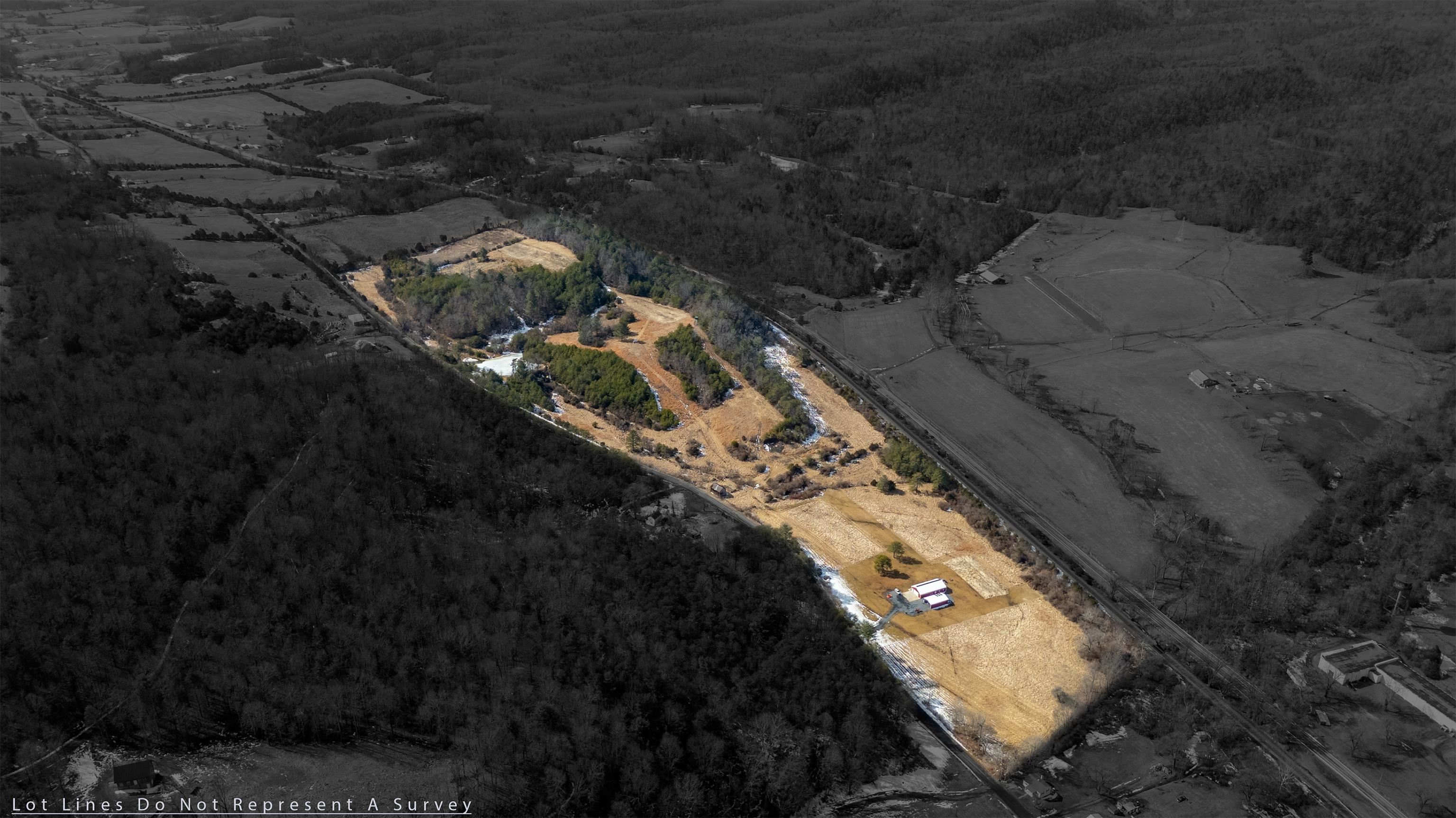 493 Railroad Avenue Goshen, VA 24439 - Photo 5 of 66 a aerial view of house with yard