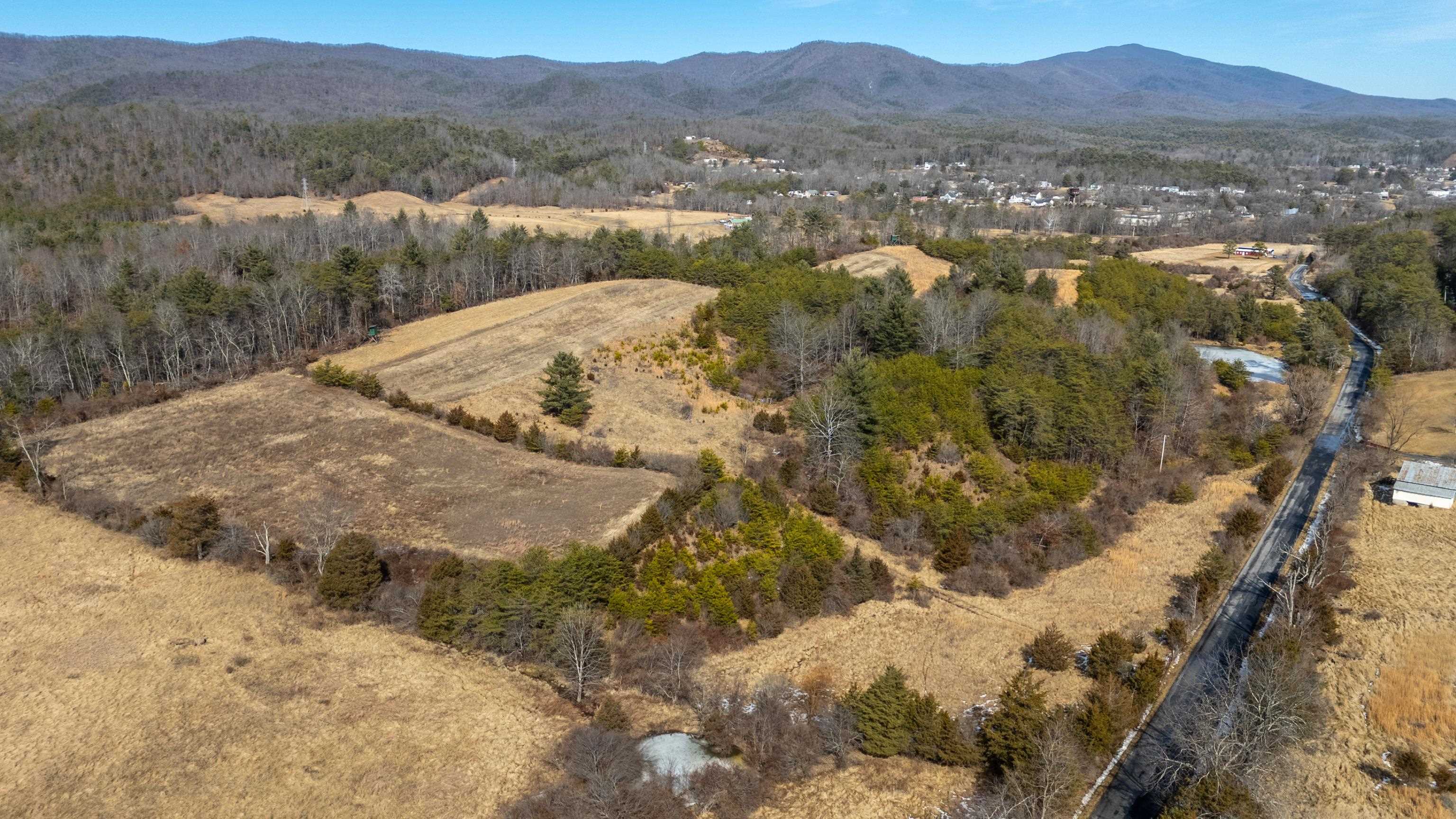 493 Railroad Avenue Goshen, VA 24439 - Photo 62 of 66 a view of a house with a mountain
