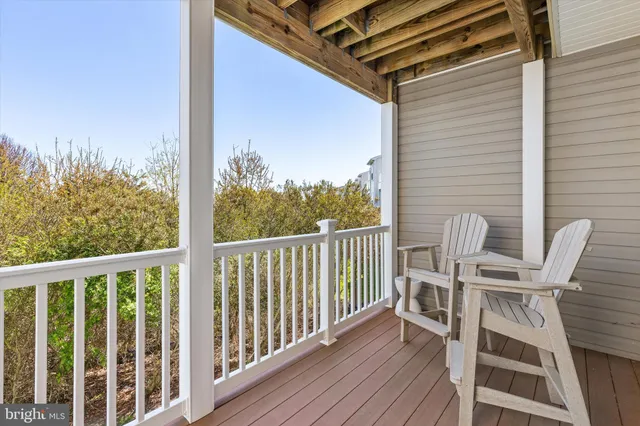 a view of a lake with a city