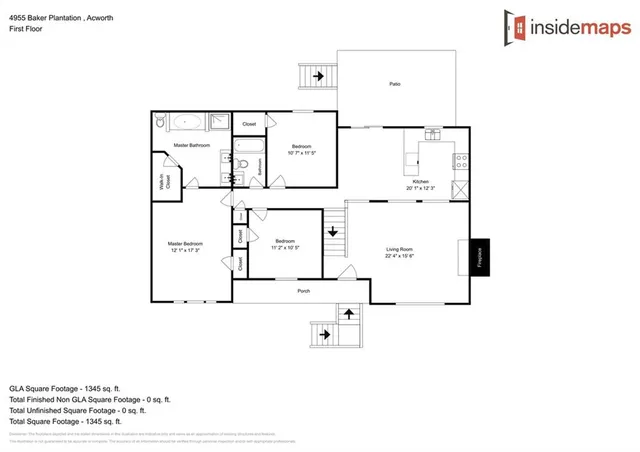 $2,150 | 4955 Baker Plantation Drive, Acworth, GA 30101